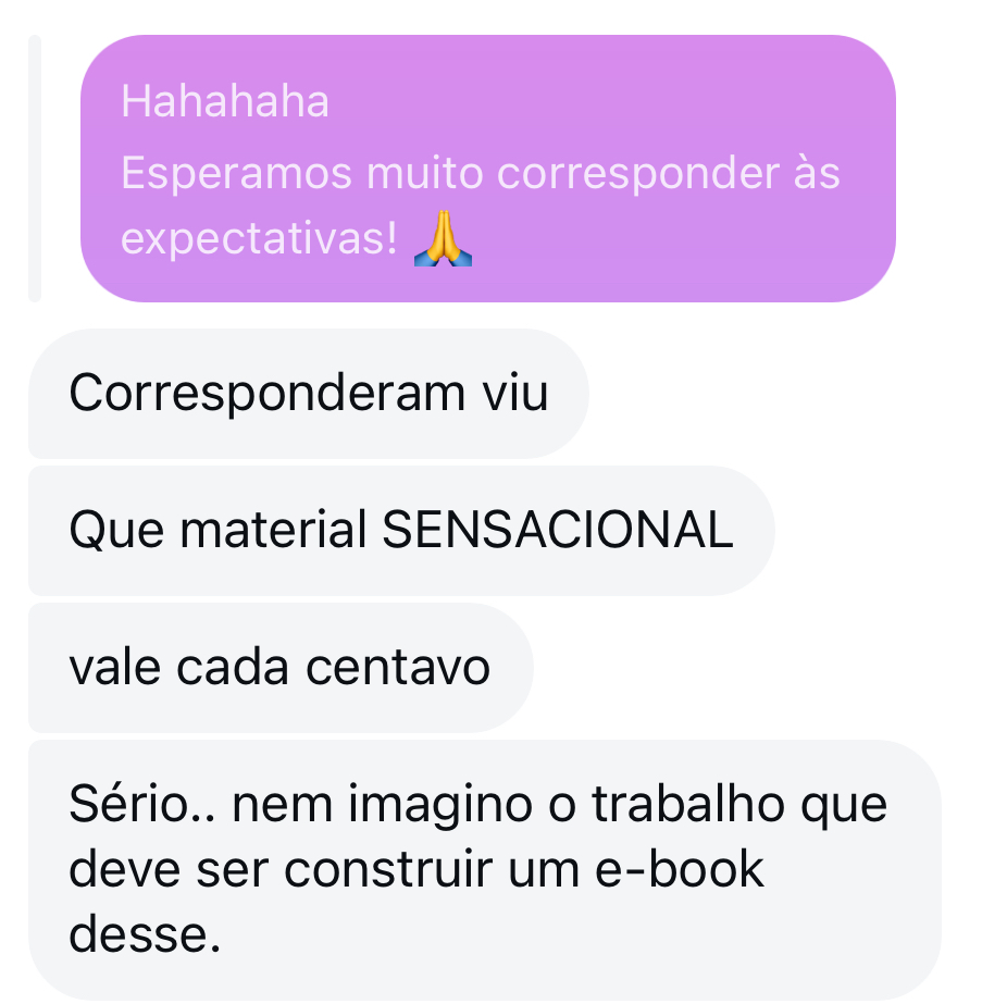 Depoimento: Material SENSACIONAL